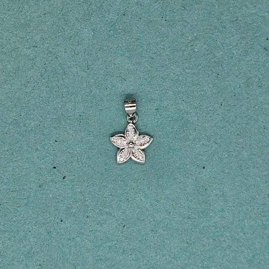 5 Petalled Flower Pendant