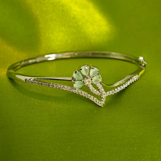 Five petal Silver Kada
