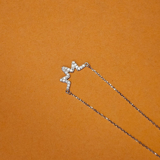 Half Octagon star pendant with chan