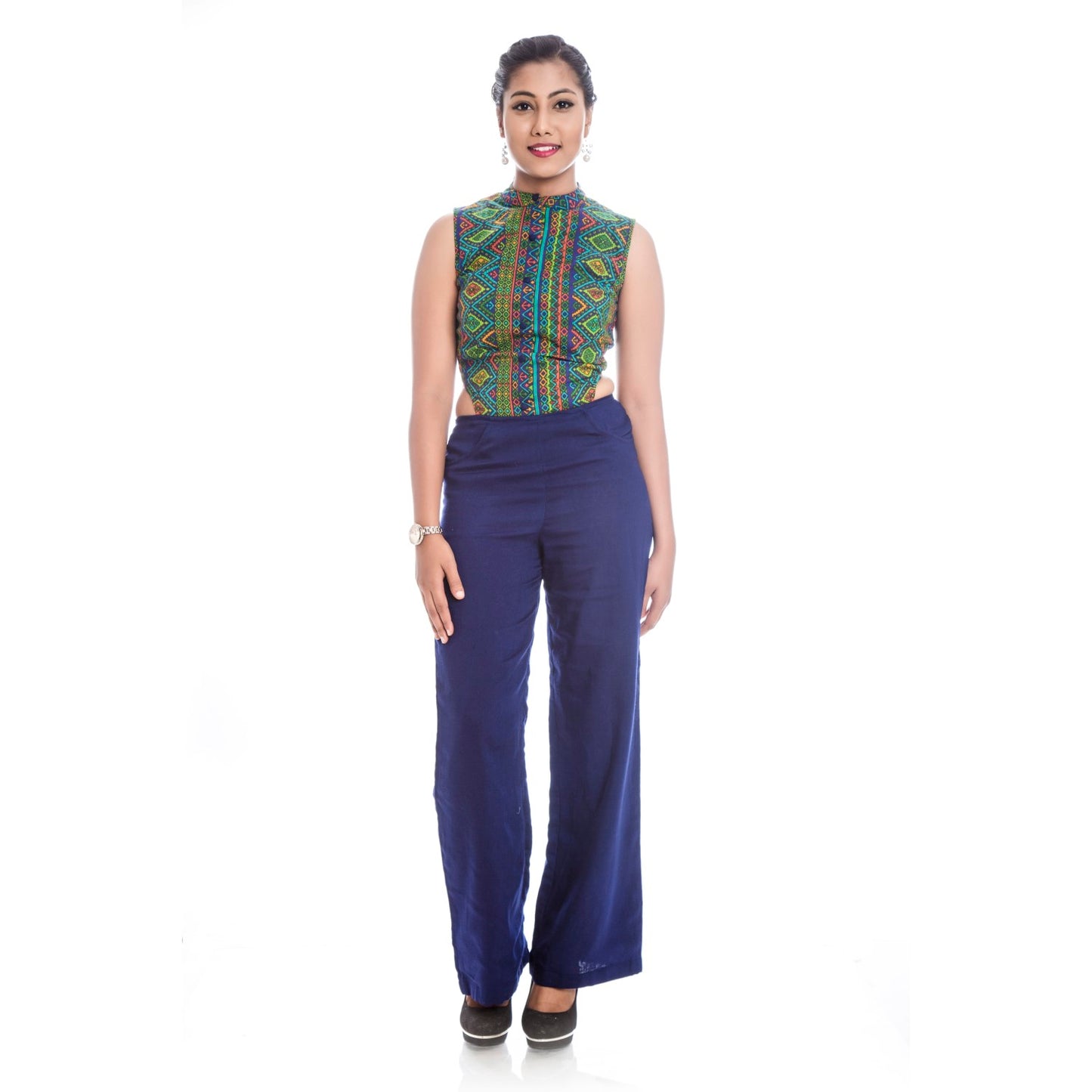 Tribal Printed Jumpsuit